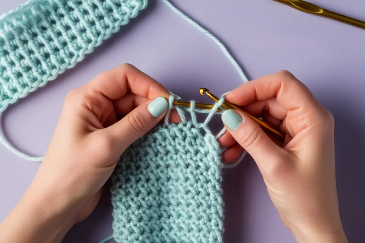 the best guide to double crochet for beginners 2024